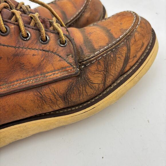 Vintage Red Wing Irish Setter Moc Toe Leather Work Boots Men\'s 11.5 Workwear main image 11